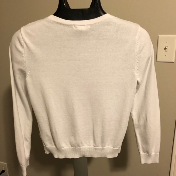 H&M White Long Sleeve Cardigan - Picture 2 of 2